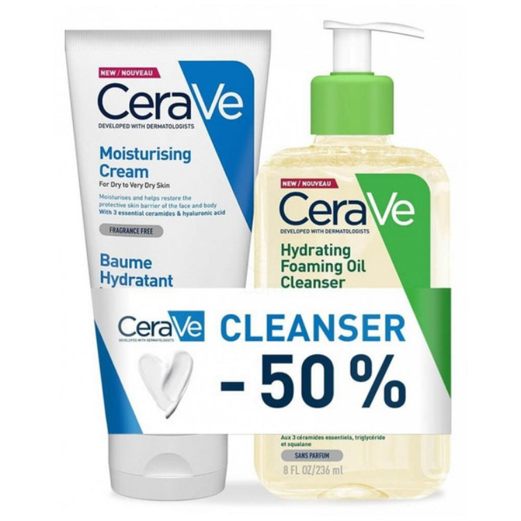 CERAVE PROMO OILCL236ML+MOISCR177