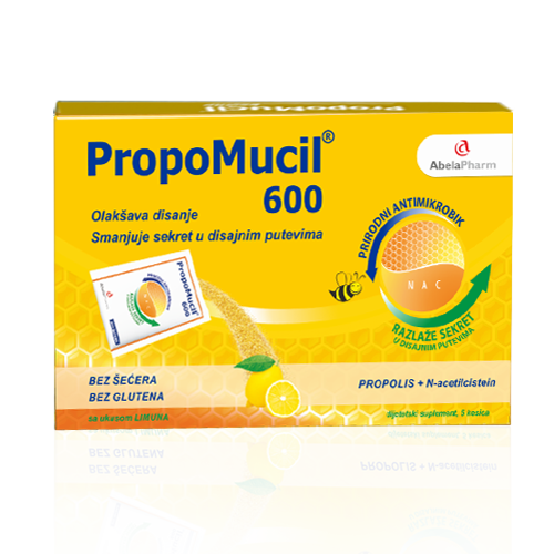 PropoMucil 600, 5 kesica