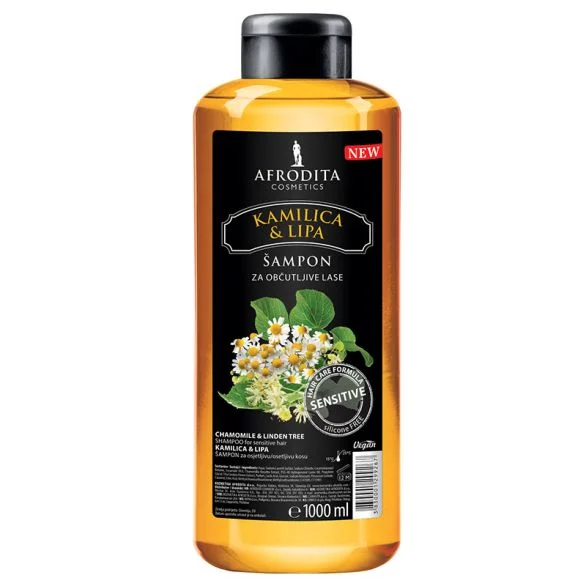 Afrodita Šampon Kamilica & Lipa 1000 ml