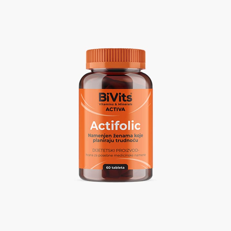 BiVits Activa Actifolic, 60 tableta