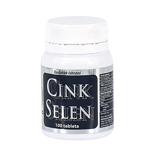 Cink selen 100 tableta